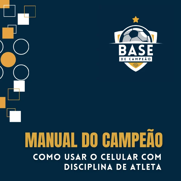 Capa do manual Usar o celular com disciplina